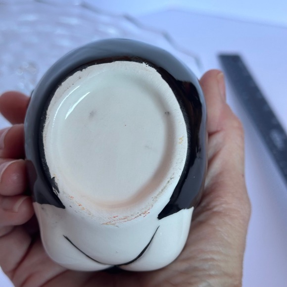 Ceramic ostrich Vase Succulent Planter Unique Animal Decor - Picture 2 of 5